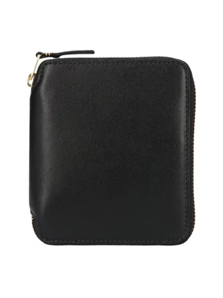 Portfel Comme Des Garcons skórzany czarny