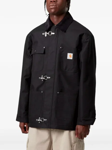 Geacă Carhartt Wip de catifea cord negru