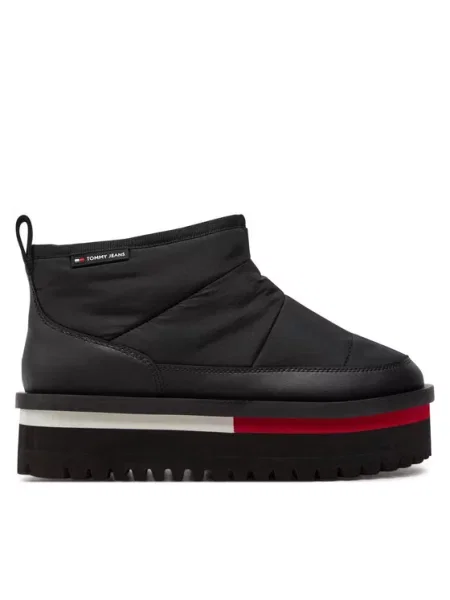 Śniegowce Tommy Jeans czarne