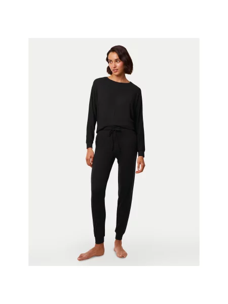 Triumph Spodnji del pižame Cozy Comfort Regular Fit črna