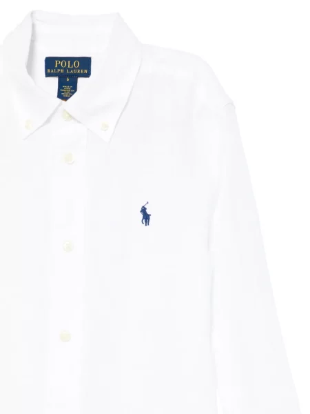 Dětska košile Polo Ralph Lauren bílá