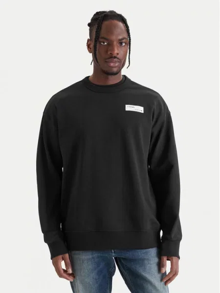 G-Star Raw Pulóver HB Badge fekete