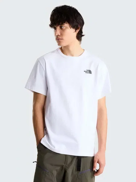 Футболка The North Face U NSE SLOPES RELAXED SHORT SLE білий