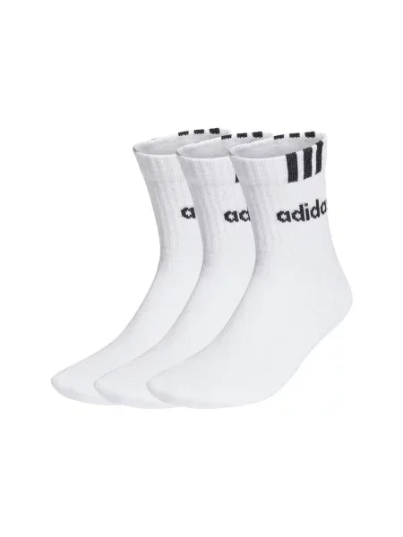 Csíkos zokni Adidas fehér