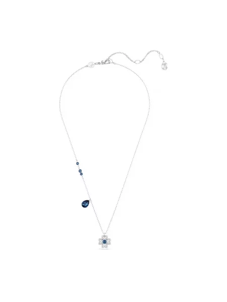 Naszyjnik Swarovski szary