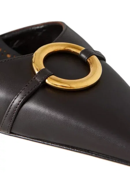 Pantofi cu toc Manolo Blahnik maro