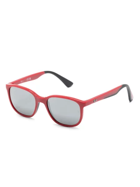 Okulary przeciwsłoneczne dziecięce Ray-ban czerwone