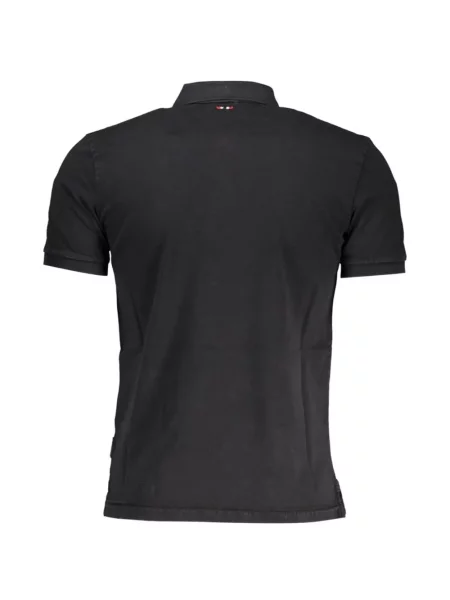 Polo Napapijri με σχέδιο μαύρο