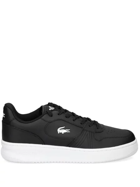 Sneakerși Lacoste din piele negru