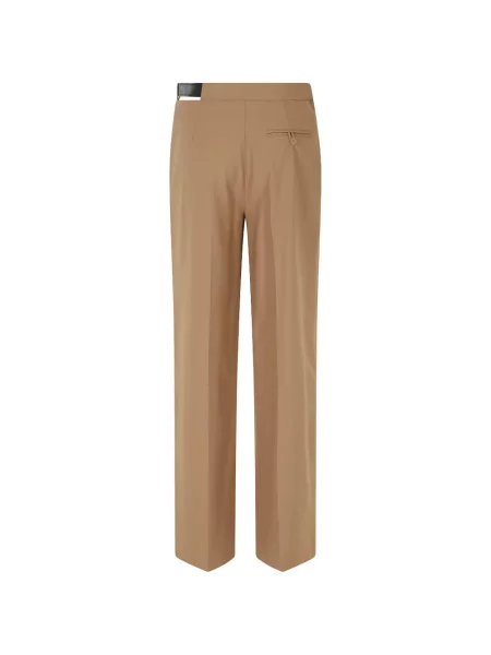 Cu centură pantaloni Semicouture maro