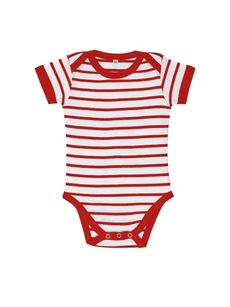 Body W Paski Baby Miles biały