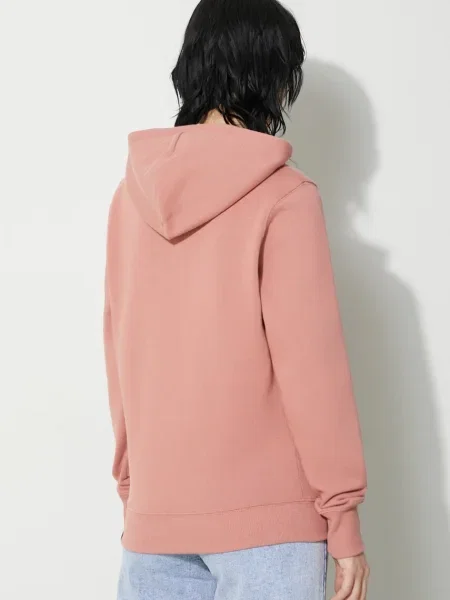 Кофта The North Face W Drew Peak Pullover Hoodie з капюшоном рожевий