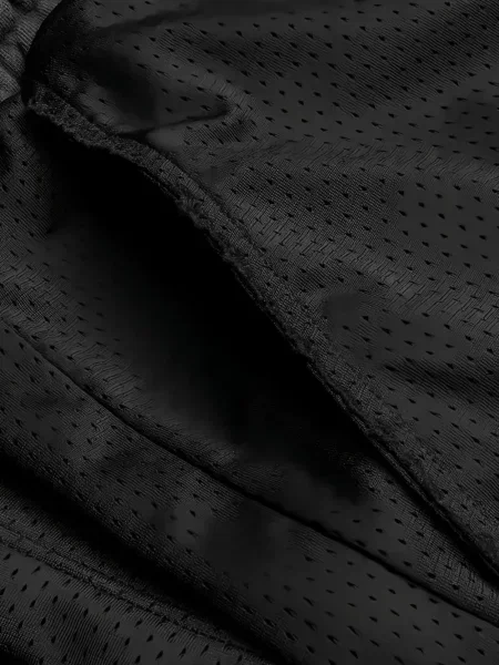 Kraťasy Amiri s potiskem se síťovinou černé