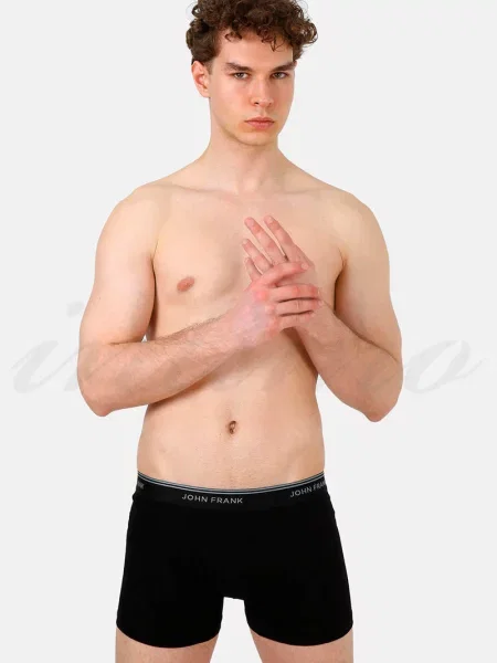 Боксеры John Frank черные
