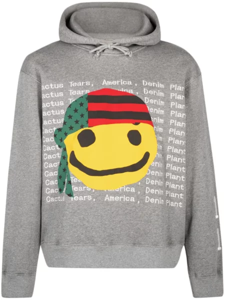 Hanorac cu glugă Denim Tears gri