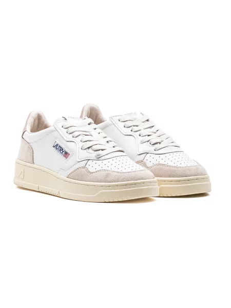 Sneakersy Autry skórzane białe