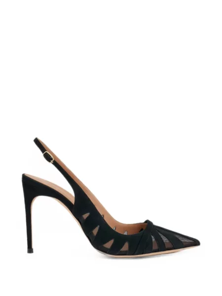 Pantofi cu toc Malone Souliers slingback negru