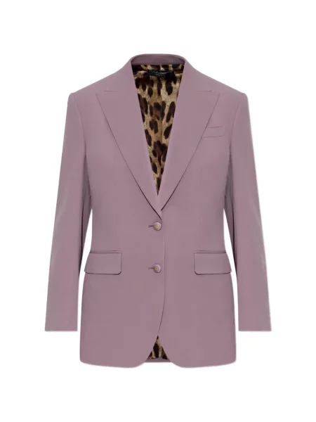 Sacou Dolce & Gabbana cu decolteu în V violet