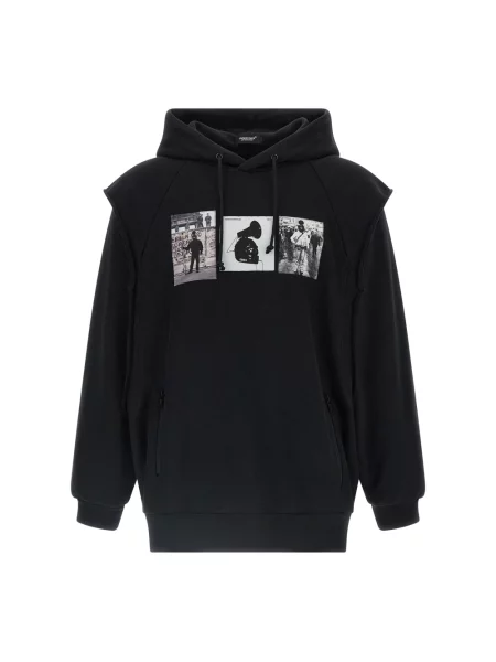Bluza z kapturem Undercover czarna