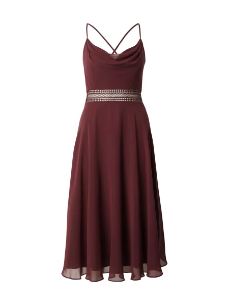 Vera Mont Rochie de cocktail bordeaux roșu