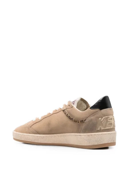 Szarvasbőr sneaker Golden Goose Ball Star