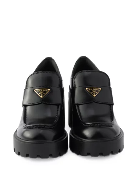 Pantofi loafer Prada din piele negru