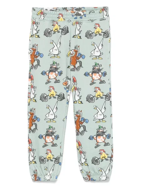 Spodnie dziecięce Stella Mccartney zielone