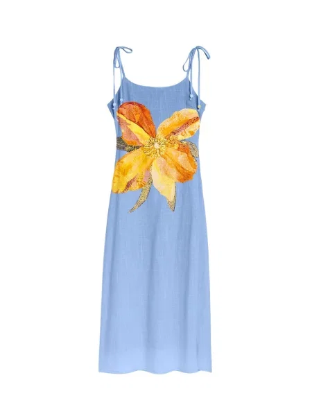 Desigual Rochie deschis / galben / portocaliu albastru
