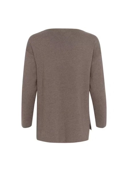 Dzianinowy sweter Part Two szary