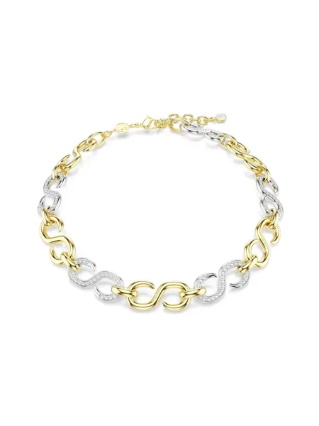 Swarovski naszyjnik DEXTERA szary