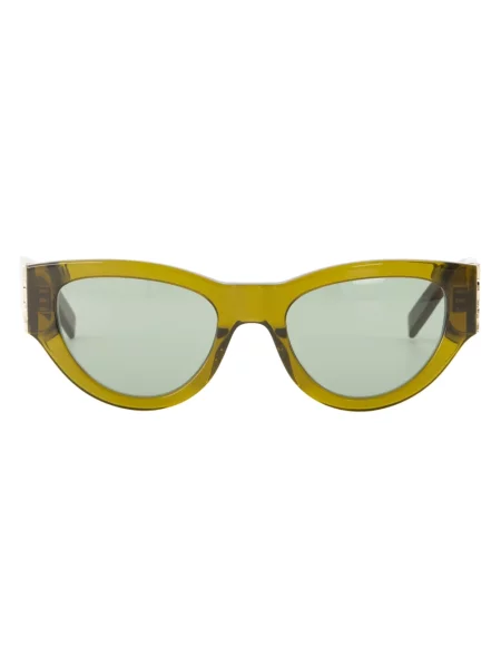 Okulary przeciwsłoneczne Saint Laurent zielone