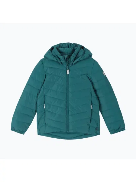 Gyerek kabát Reima Uumaja dark teal. Méret: zöld