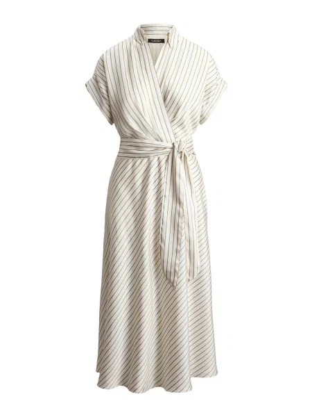 Lauren Ralph Lauren Rochie LUXE albastru / alb coajă de ou bej