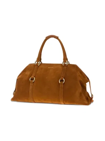 Torebka Alexander Mcqueen brązowa