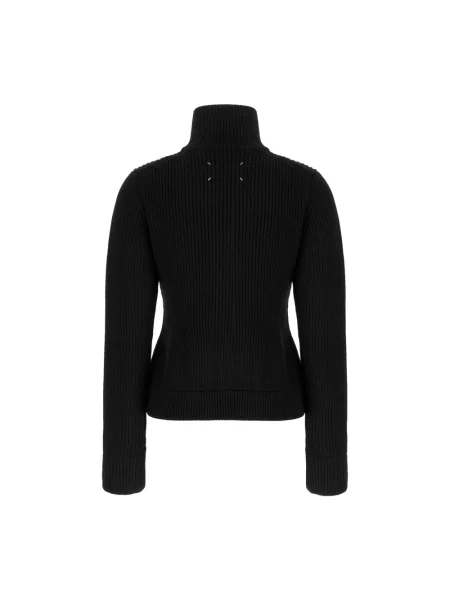 Kardigan Maison Margiela wełniany czarny
