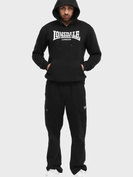 Худи Lonsdale черное