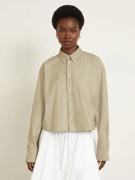 Ami Paris Koszula beige beżowa