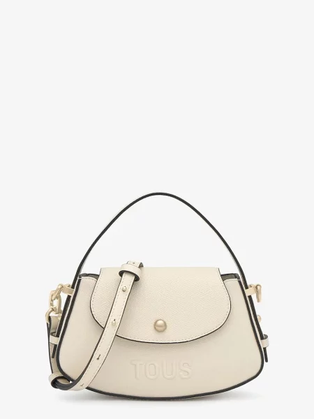 Tous geantă crossbody pentru femei cu imitație de piele bej