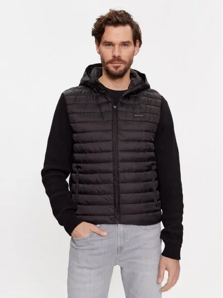 Pepe Jeans Пухено яке Martin черен