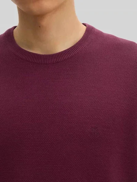 Sweter w kroju regular fit z czystej bawełny Marc O'polo