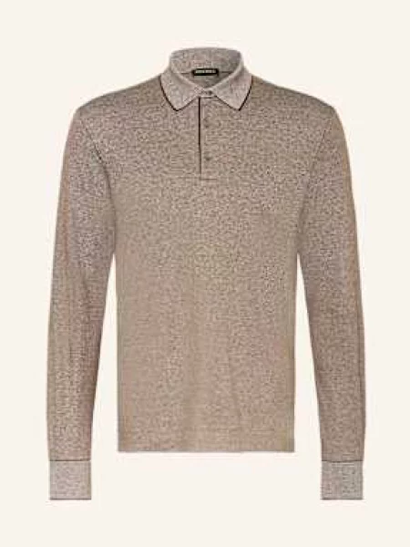 Zegna Žerzejová Polokošile velbloudí