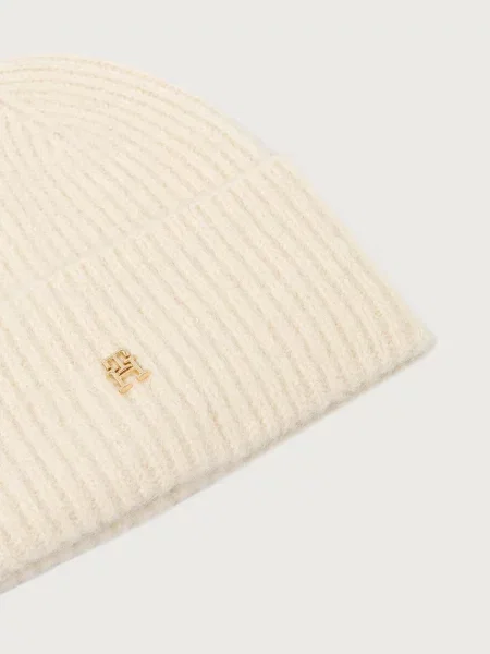 Tommy Hilfiger Căciulă Elevated cu adaos de lână bej