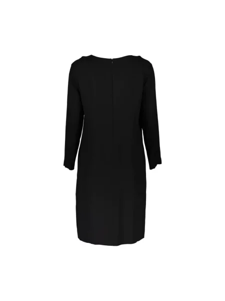 Sukienka Gant z długim rękawem elegancka czarna