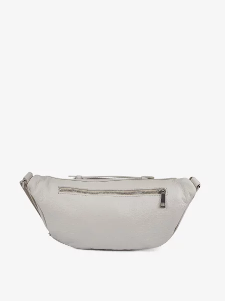 Кожаная сумка Regina Notte бежевая