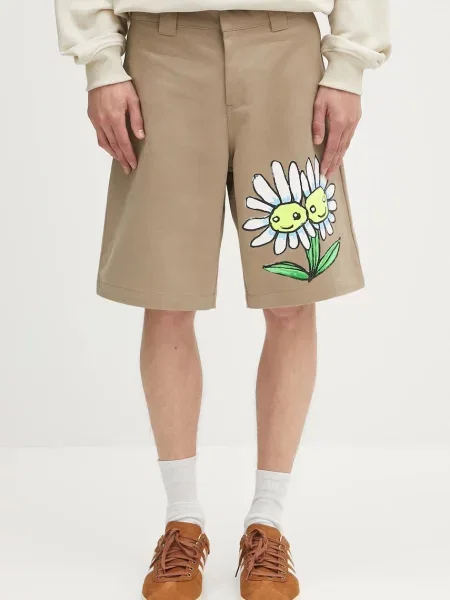 Sky High Farm pantaloni scurți din Daisy bej