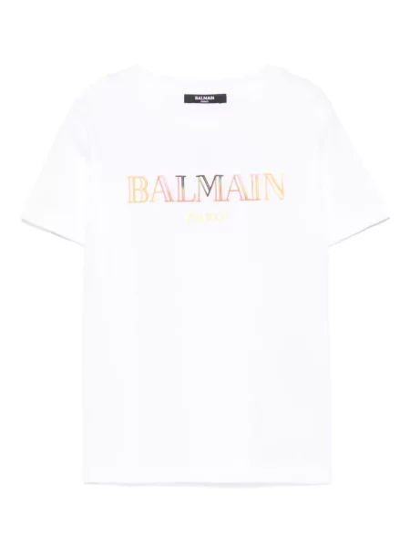 Koszulka dziecięca Balmain biała