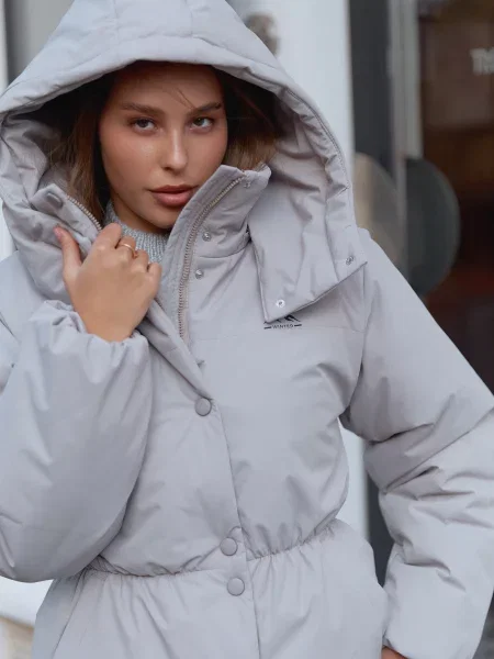 Зимова куртка Seventeen сірий