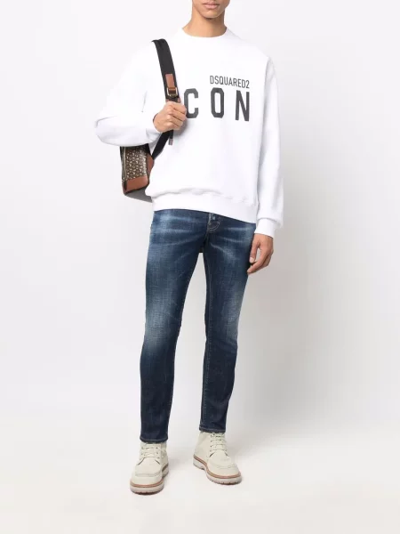 Džersis džemperis Dsquared2 balta