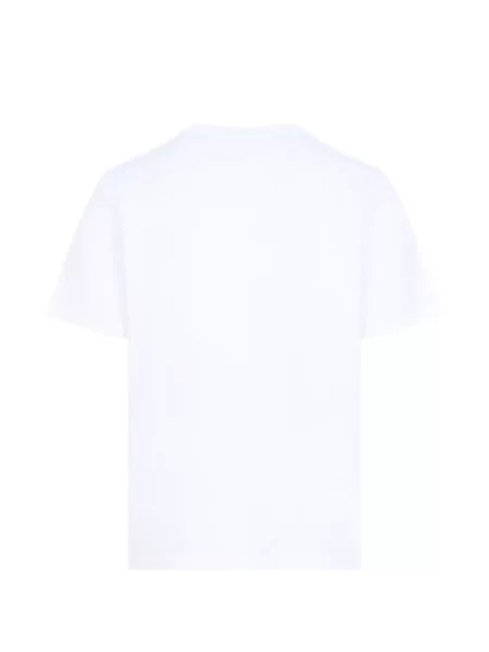 Μικρός μπλούζα Off-white με σχέδιο λευκό