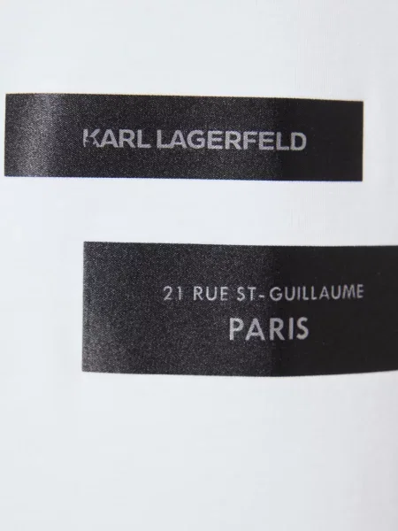 Футболка Karl Lagerfeld білий